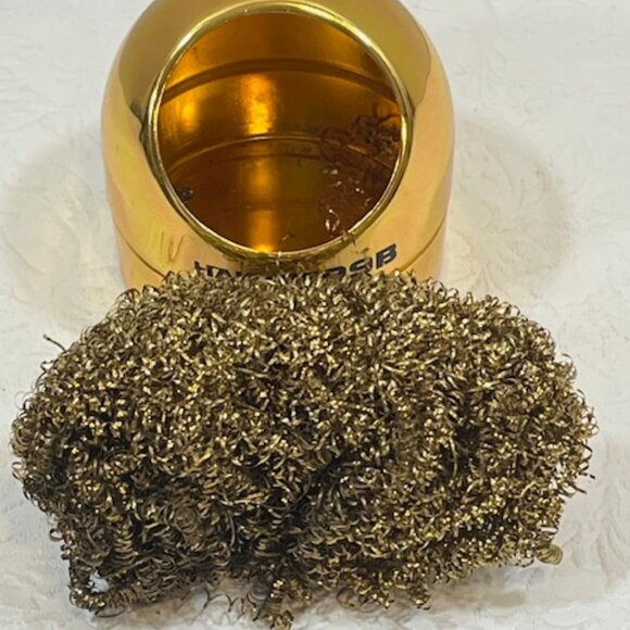 Hakko Gold 599B Soldering Wire Tip Cleaner & Holder 3" - Picture 4 of 8